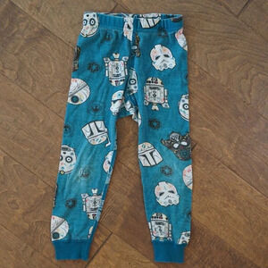 Hanna Andersson Star Wars Day of‎ the Dead Pajama Sleep PJ Pant Size 90 3yrs